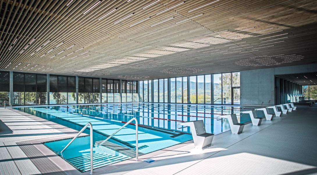 Seminarhotel Am Aegerisee Unterägeri Exterior foto